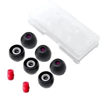 Купить - аксессуары для наушников  Амбушюры силиконовые Final Audio Earpiece Type E (size m 3 pair) (90403564) Black