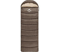 Купить - спальный мешек  Спальные мешки  Naturehike U350 NH20MSD07, (1°C), правыйкоричневий (6927595767221-R)