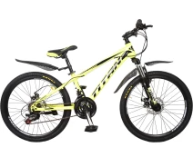 Купить - велосипед и аксессуар  Велосипед Titan Spider 24" 12" lightgreen-black (24TJS18-16-6) 2020