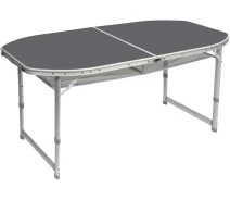 Купить - складную мебель  Стол Bo-Camp Case Model Oval 150x80 cm Grey (1404399)