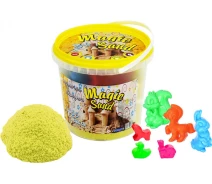 Купить - кинетический песок  Кинетический песок Strateg Magic Sand 1000 г Желтый (372-6,036-3)