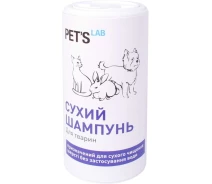 Купить - средство по уходу за животными  Сухой шампунь д/собак, котов и грызунов, PET'S LAB, 180 г(4820082496104)