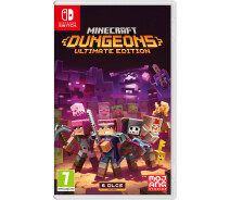 Купить -  Игра Switch Minecraft DungeonsUltimate Edition картридж