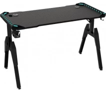 Купить - стол ПК  Компьютерный стол GT Racer T-1444 (140x60x73) Black