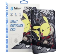 Купить - чехол  Чехол-книга BeCover Smart Case для Xiaomi Redmi Pad Pro 12.1'' Pikachu (713009)