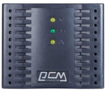 Купить - стабилизатор напряжения  Стабилизатор напряжения Powercom TCA-3000 black релейный 3000VA/1500W 4Schuko (00240015)