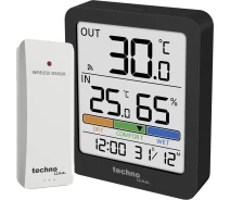 Купить - комнатный термометр  Термогигрометр Technoline WS9488 Anthracite (WS9488)