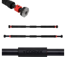 Купить - турник  Турник раздвижной Cornix 100-150 см XR-0282 Black/Red