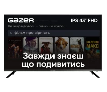 Купить - телевизор  Телевизор Gazer TV43-FN1