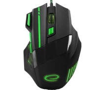 Купить - мышку для ноутбука  Мышь игровая Esperanza MX201 WOLF Green