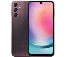 Купить - смартфон и мобильный телефон  Samsung Galaxy A24 6/128Gb DARK RED (SM-A245FDRVSEK)
