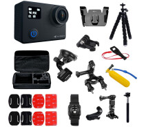 Купить - аксессуар к экшн-камере  Набор блогера 30 в 1: экшн-камера AIRON ProCam 8 Black с аксессуарами