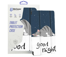 Купить - чехол  Чехол-книжка BeCover Smart Case для Samsung Galaxy Tab S9 (SM-X710/SM-X716)/S9 FE (SM-X510/SM-X516B) 11.0" Good Night (710418)
