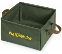 Купить - туристическую посуду  Ведро складное Naturehike Square bucket 13л army green NH19SJ007