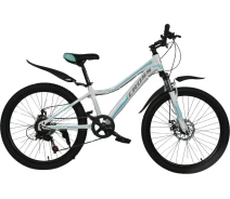 Купить - велосипед и аксессуар  Велосипед Cross 24" Smile-Рама-12" white-blue, (24CJS-005088)