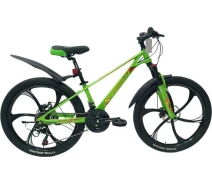 Купить - велосипед и аксессуар  Велосипед Titan 24" Magic Рама-11" green-yellow (24TJA-004997)