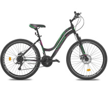 Купить - велосипед и аксессуар  Велосипед Crossride Cherry 26" 17" 2021 Черный (0192-Ч)