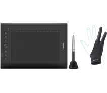 Купить - графический планшет  Графический планшет Huion H610Pro V2 + перчатка