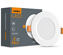 Купить - светильник потолочный  Потолочный светильник VIDEX 4W 5000K (VL-DLBR-045)