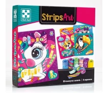 Купить - набор для творчества  Набор для творчества Vladi Toys "Strips Art. Счастливые мордочки" VT4433-13 (укр)