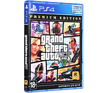 Купить - игру для приставки и ПК  Игра PS4 на BD диске Grand Theft Auto V Premium Edition