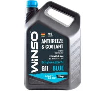 Купить - антифриз  Антифриз Winso Blue G11 -40 °С 5 кг Синий (880970)