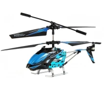 Купить - радиоуправляемый вертолет  Вертолёт микро WL Toys S929 с автопилотом (синий)
