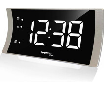 Купить - настольные часы  Часы настольные с радио Technoline WT494 Silver (WT494)