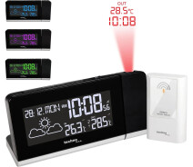 Купить - настольные часы  Часы проекционные Technoline WT539 Black (WT539)