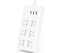 Купить - сетевой фильтр  Сетевой фильтр XIAOMI Mi Power Strip 6 розеток + 3 USB-port White