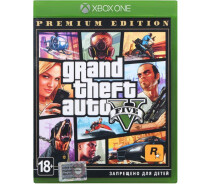 Купить - игру для приставки и ПК  Игра Xbox One Grand Theft AutoV Premium Edition BD диск