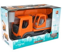 Купить - машинку, модель техники  Машинка Tigres "TechTruck" подъемник в коробке (39888)