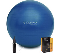 Купить - фитбол  Фитбол Cornix 55см Anti-Burst XR-0015 Blue