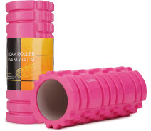 Купить - массажный валик  Массажный ролик Cornix EVA 33x14см XR-0031 Pink