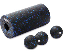Купить - массажный валик  Массажный набор Cornix (Ball 8см, Duoball 8x16см и Foam Roller 30x15см) XR-0078