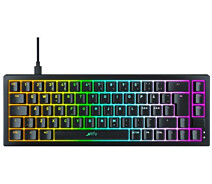 Купить - клавиатуру  Клавиатура игровая Xtrfy K5 Kailh Red Hot-swap RGB Black (K5-RGB-CPT-BLACK-R-UKR)