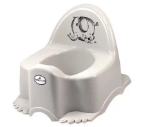 Купить - детский горшок, сиденье и подставка  Горшок детский с музыкой Tega Baby Elephant grey (PO-057-162)