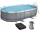 Купить - бассейн  Бассейн каркасный Bestway Power Steel 488х305х107 см (56448) с картриджным фильтром, тентом и лестницей
