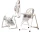 Купить - стульчик для кормления  Стульчик-шезлонг для кормления 2в1 BabyChair Z901 Grey (серый)