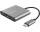 Купить - кардридер  Адаптер Type C -> HDMI/Type C/USB Trust Dalyx Aluminium (23772)