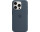 Купить - чехол для смартфона  Чехол Apple Silicone Case with MagSafe Storm Blue MT1D3ZM/A для iPhone 15 Pro