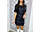 Купить - повседневное платье  Fashions Платье Secret Fashions 42-44 черный (827-фг)