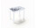 Купить - обеденный стол  Стол обеденный раскладной Fusion furniture Ажур Белый/Стекло УФ 16 305