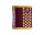 Купить - напульсник  Напульсник спортивный на руку Sweatbands 3D Dots Summer Refresh Zinfandel/Honey