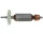 Купить - запчасть для болгарок  Якорь болгарки Makita GA5030 GA4530 (160*29,5 резьба 6мм) (517649-4) арт.як536