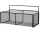 Купить - полку  Настенная полка Stenson TD01334-M/M50241-M 29.5х13.5х13 см железо крашеное Черный