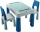 Купить - стол для творчества  Комплект мебели для творчества TEGGI MULTIFUN+2 стула turquoise navy grey (TI-011-173)
