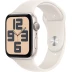Apple Watch SE GPS 44mm Starlight Aluminium Case with Starlight Sport Band - M/L (MXEV3QH/A)