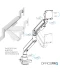 Фото № 13 Настольный крепеж для монитора OfficePro MA851W Белый