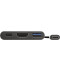 Фото № 5 Адаптер Type C -> HDMI/Type C/USB Trust Dalyx Aluminium (23772)